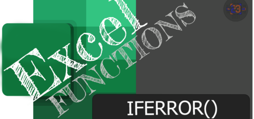 Simulation23 Excel Function iferror() How To