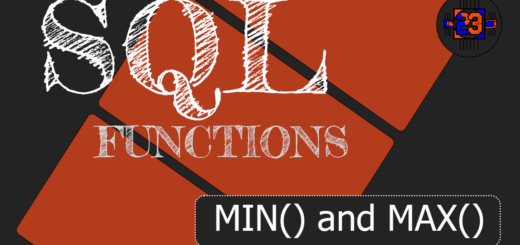 SQL Functions Min() and Max()